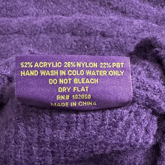 Taylor Swift Speak Now TV Taylor's Version Cardigan Purple Gold Stars Size MD/LG - Picture 9 of 16